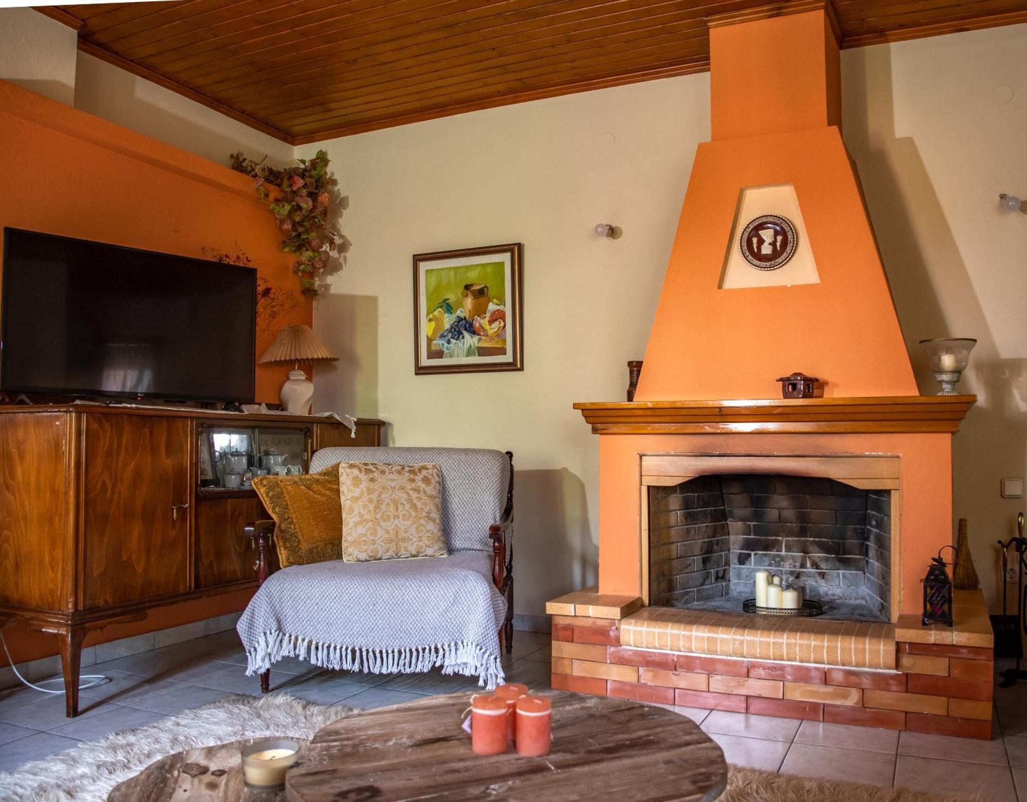 Villa La Casa De Vacation à Lafkos Extérieur photo
